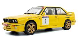 BMW  - M3 E30 1992 yellow - 1:18 - Solido - 1801528 - soli1801528 | Toms Modelautos