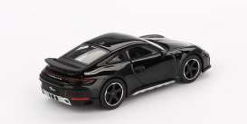 Porsche  - 911 (992) 2023 black - 1:64 - Mini GT - 00958-L - MGT00958Lhd | Toms Modelautos