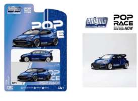 Toyota  - GR Yaris blue - 1:64 - Pop Race Limited - PRE004 - PRE004 | Toms Modelautos