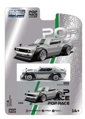   - KPGC0110 Kenmeri Raw Material silver - 1:64 - Pop Race Limited - PRE006 - PRE006 | Toms Modelautos