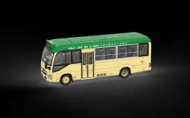 Toyota  - Coaster (B70) green/cream - 1:76 - Tiny Toys - ATC66371 - tinyATC66371 | Toms Modelautos