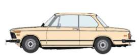 BMW  - 2002 Tii  - 1:24 - Hasegawa - 20756 - has20756 | Toms Modelautos