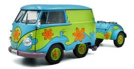 Volkswagen  - T1 Kool Kombi 2024 green/blue/orange - 1:18 - Solido - 1810904 - soli1810904 | Toms Modelautos