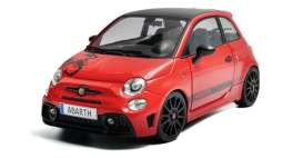 Fiat  - 500 2022 red - 1:18 - Solido - 1811305 - soli1811305 | Toms Modelautos