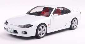 Nissan  - Silvia S15 Spec-R Aero 1999 white - 1:18 - Solido - 1812201 - soli1812201 | Toms Modelautos