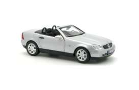 Mercedes Benz  - SLK 1996 silver - 1:18 - Norev - 183020 - nor183020 | Toms Modelautos