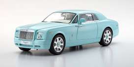 Rolls Royce  - Phantom Coupe turquoise - 1:18 - Kyosho - 8862TB - kyo8862TB | Toms Modelautos