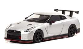 Nissan  -  GT-R Nismo (R35) 2015 silver - 1:64 - Carnel - CN640018 - CN640018 | Toms Modelautos