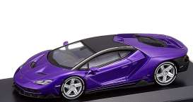 Lamborghini  - Centenario violet - 1:64 - Carnel - CN640026 - CN640026 | Toms Modelautos