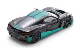 Rimac  - Nevera Time Attack 2023 black/green - 1:18 - Schuco - 00084 - schuco00084 | Toms Modelautos