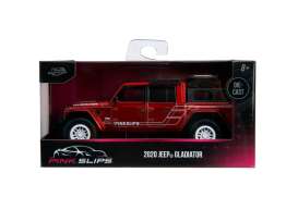 Jeep  - Gladiator 2020 red - 1:32 - Jada Toys - 35364 - jada35364 | Toms Modelautos