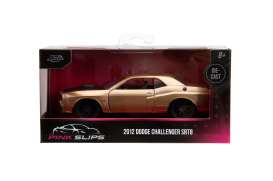 Dodge  -  Challenger SRT8 2012 gold/black - 1:32 - Jada Toys - 34855 - jada34855 | Toms Modelautos